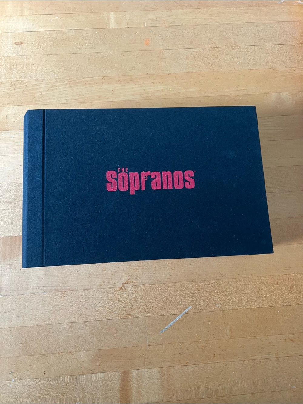 The Sopranos Collector Hardcover Box Set - Black with Red Logo
